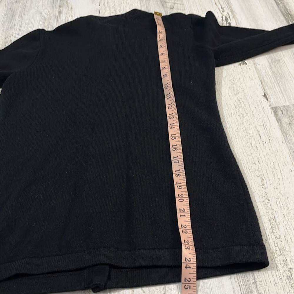 St John Black Cardigan Size 10 - Picture 8 of 11
